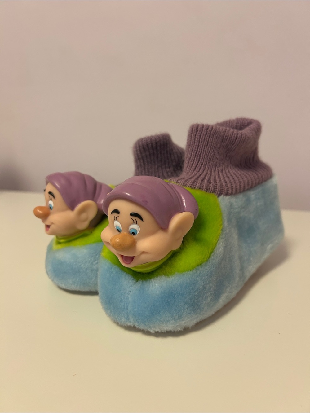 Vintage Kids Dopey Slippers